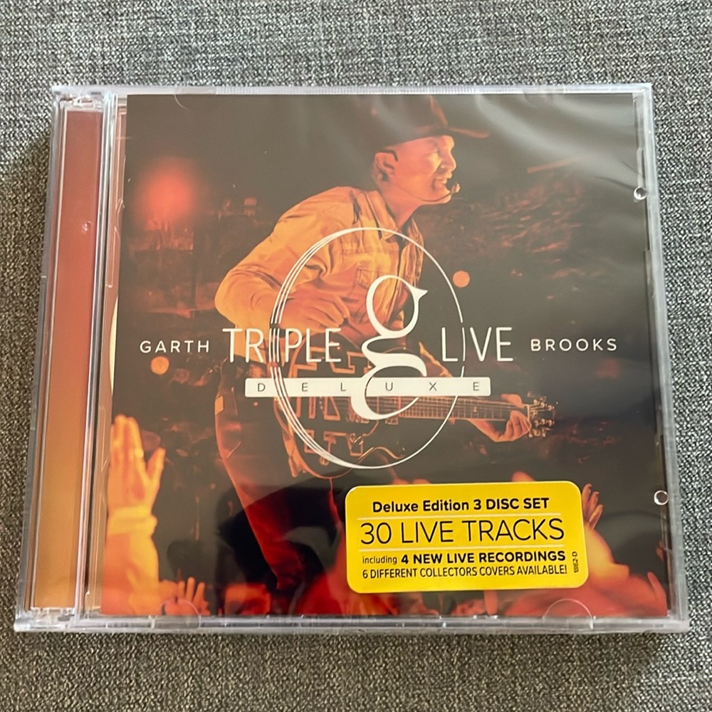 Garth Brooks Triple Live Deluxe CD